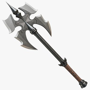Battle Axe 03 All PBR Unity UE Textures