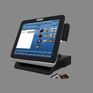 r-keeper terminal pos 3d model