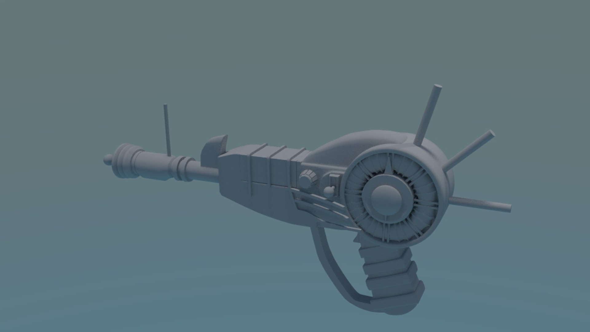 3D Cod Raygun Model | 1142726 | TurboSquid
