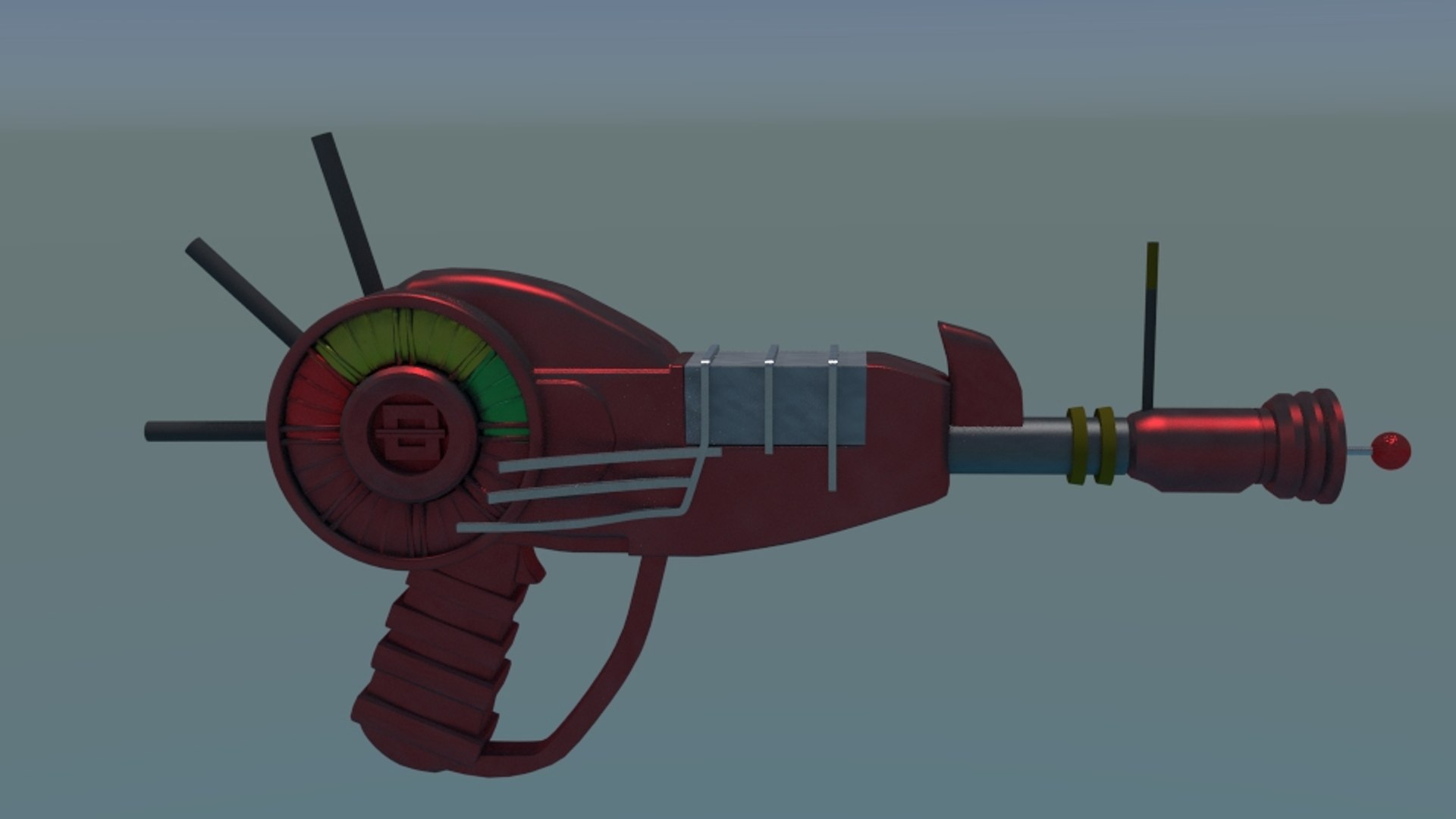 3D Cod Raygun Model | 1142726 | TurboSquid
