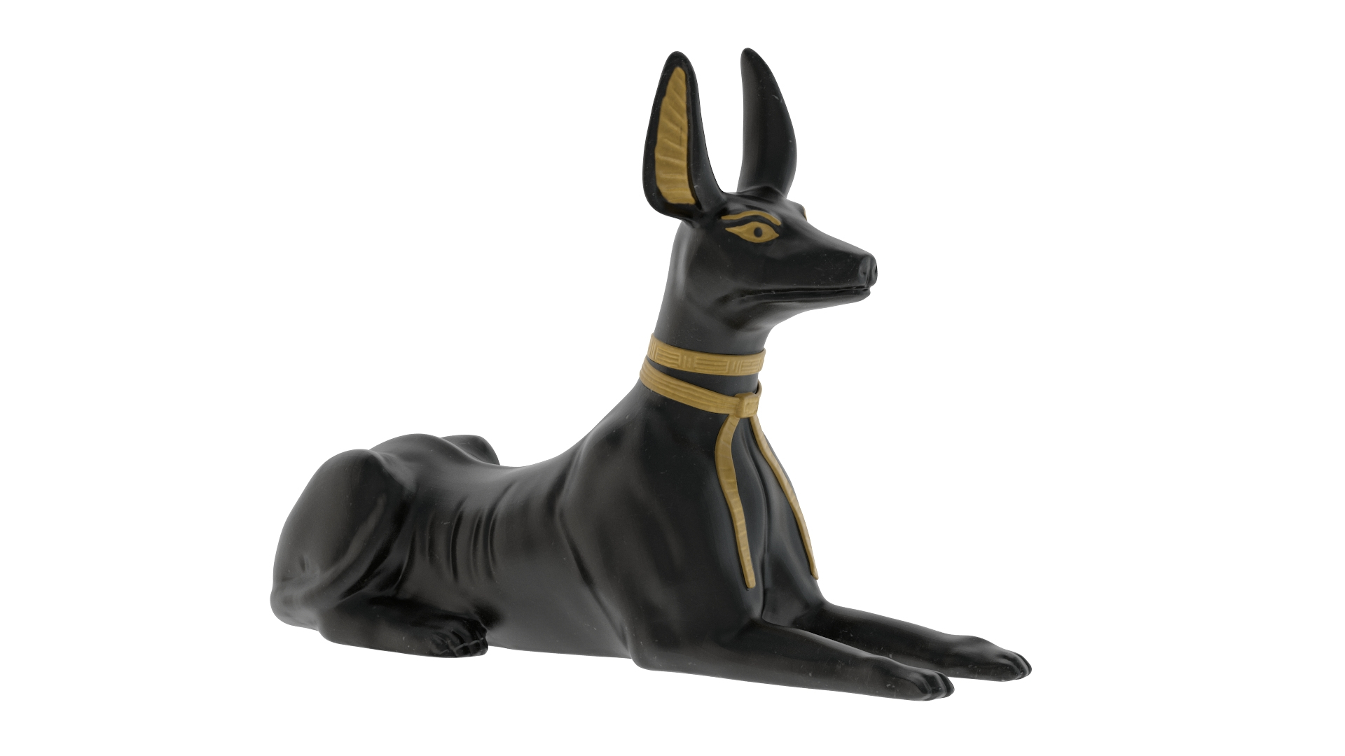 Egyptian God Anubis Dog 3D Model - TurboSquid 1762084