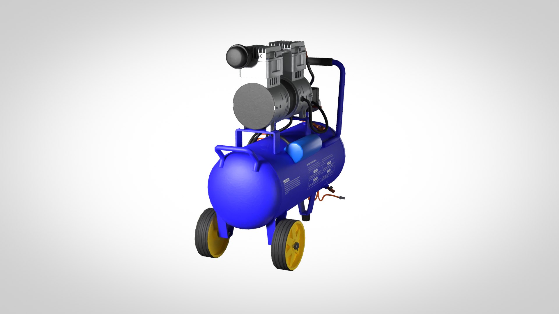 Air Compressor 3D model - TurboSquid 1775335