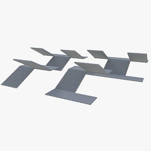 free 3ds model modular stair