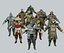 Dark Fantasy Protagonist Pack
