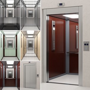 3D model kleemann modern life elevator