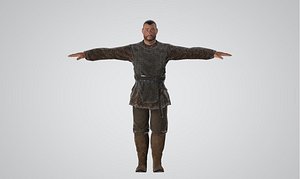 Realistic Archer Character