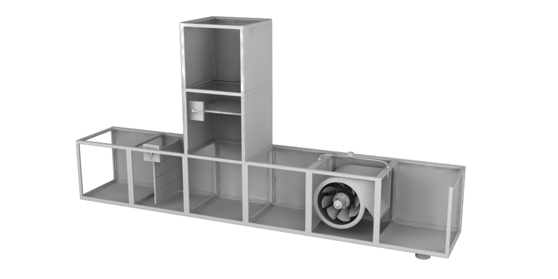 Pressurization Fan 3D Model - TurboSquid 1269534
