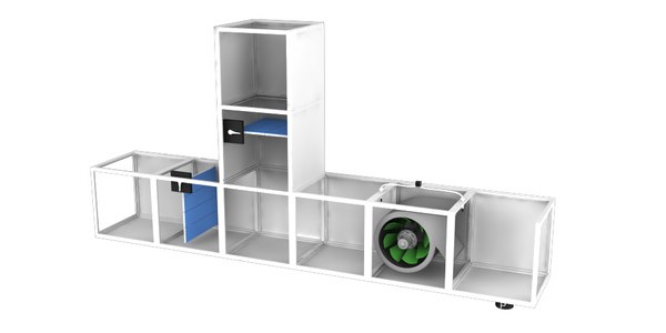 pressurization fan 3D model