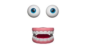 3D Teeth and Eyes