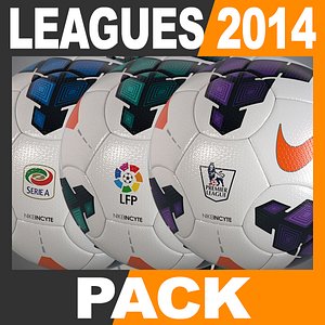 2013 2014 european leagues 3d model