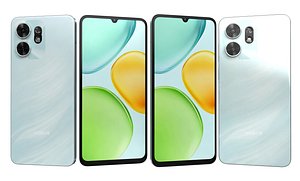 3D Honor X6D Ocean Cyan And Honor Play 60A Lake blue