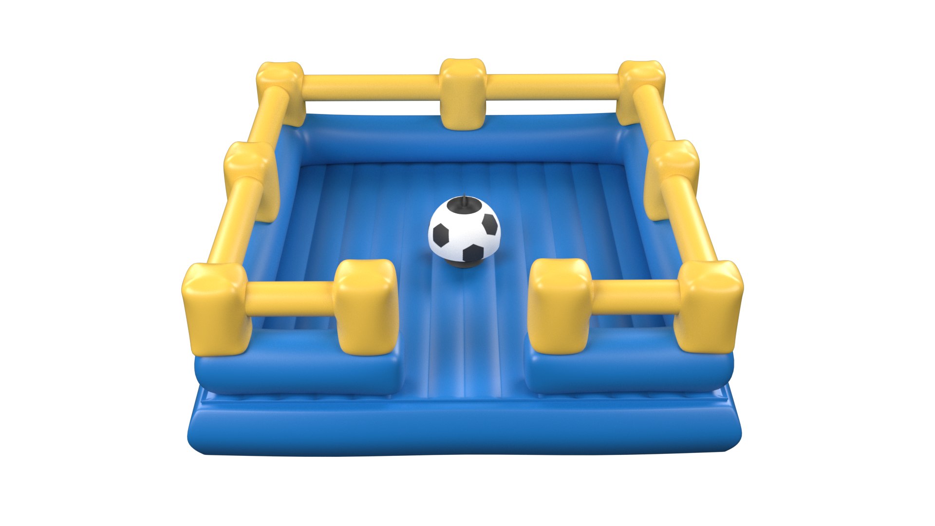 Football Inflatable Rodeo 3D Model - TurboSquid 2143186