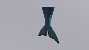 tail mermaid 3D model