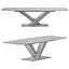 Stratos e Dragon Crystalart di Cattelan Italia Dining Table