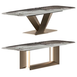 cattelan italia table 3D model
