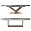 Stratos e Dragon Crystalart di Cattelan Italia Dining Table