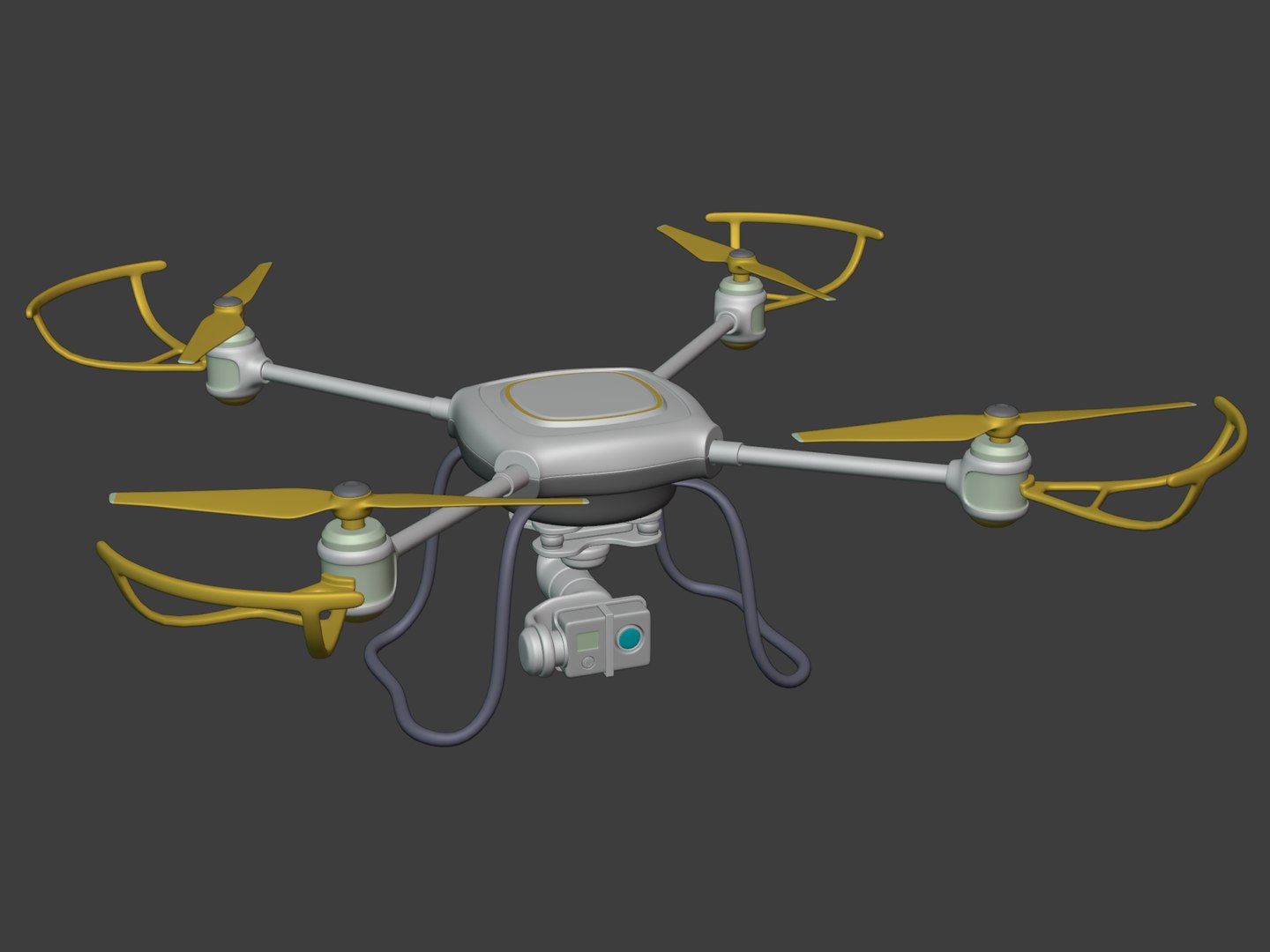 3D Drone Model - TurboSquid 2234041