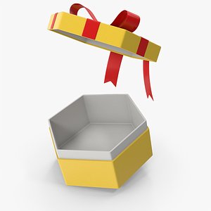 Yellow Gift Opening model
