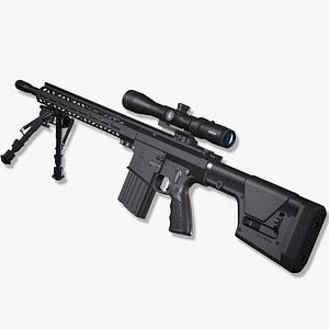 3D AR-10 Custom-01