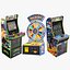 Collection de trois jeux d'arcade