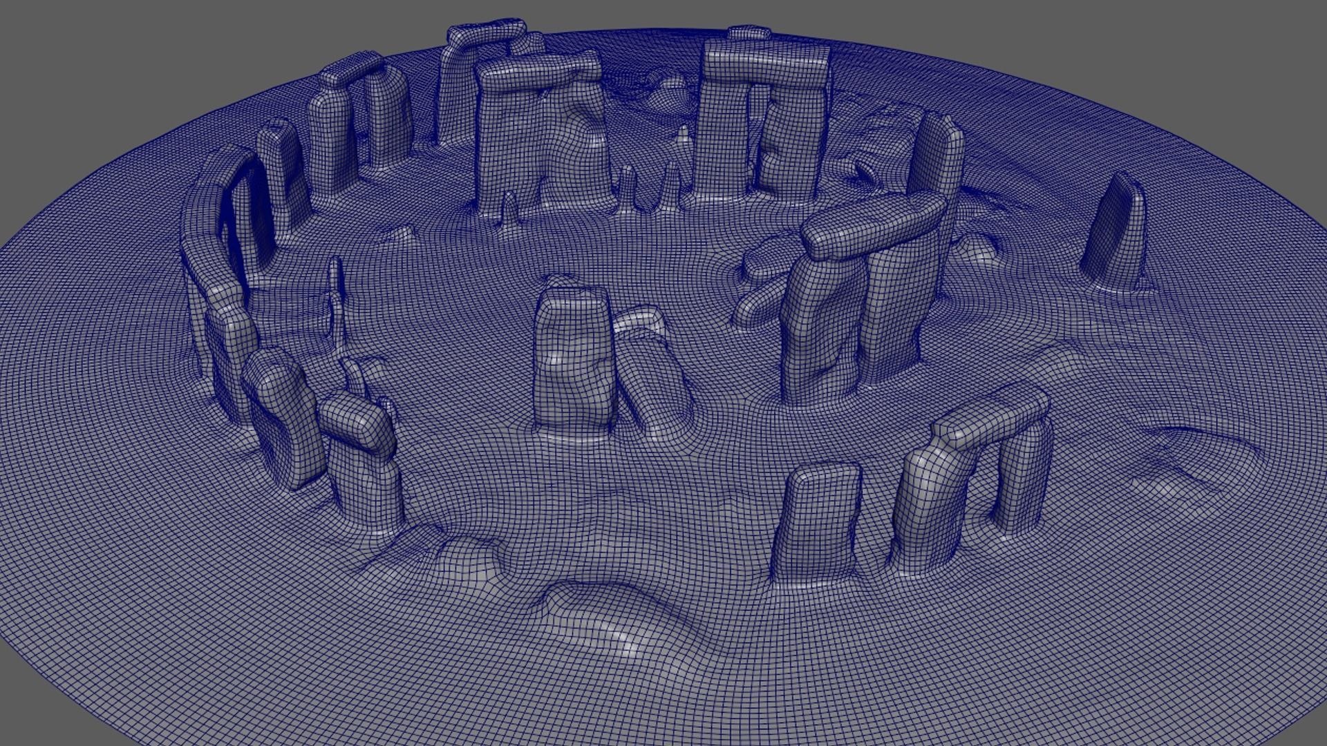 Stonehenge 3D - TurboSquid 2155231