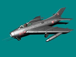 3d mig 19 model