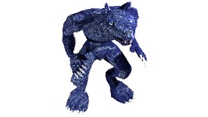 werewolf 3D model