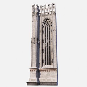 Modular Gothic Pillar and Window Wall System MOD 02