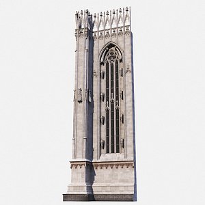 Modular Gothic Pillar and Window Wall System MOD 02