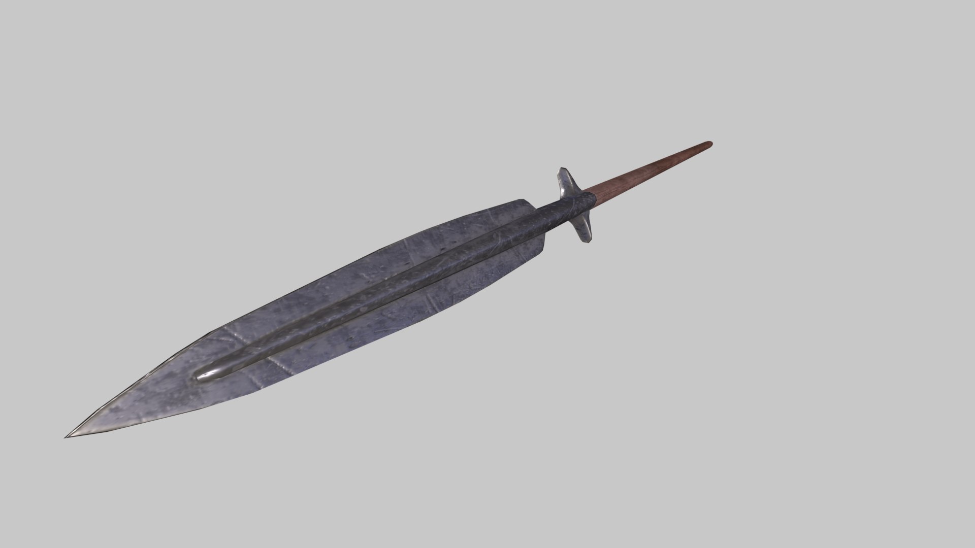 Medieval Spear 3D Model - TurboSquid 2042763