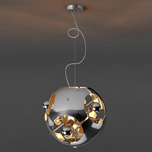 3d regenbogen lamp pendant