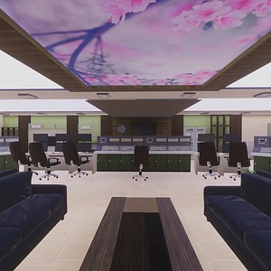 Industrial Control Room Environment