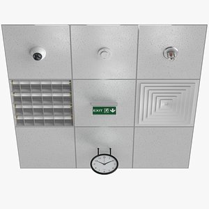 Ceiling Armstrong 3D Model