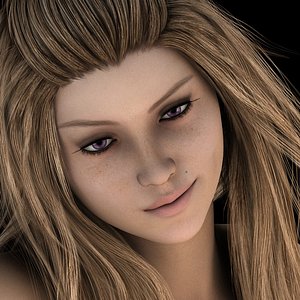 girl woman 3D