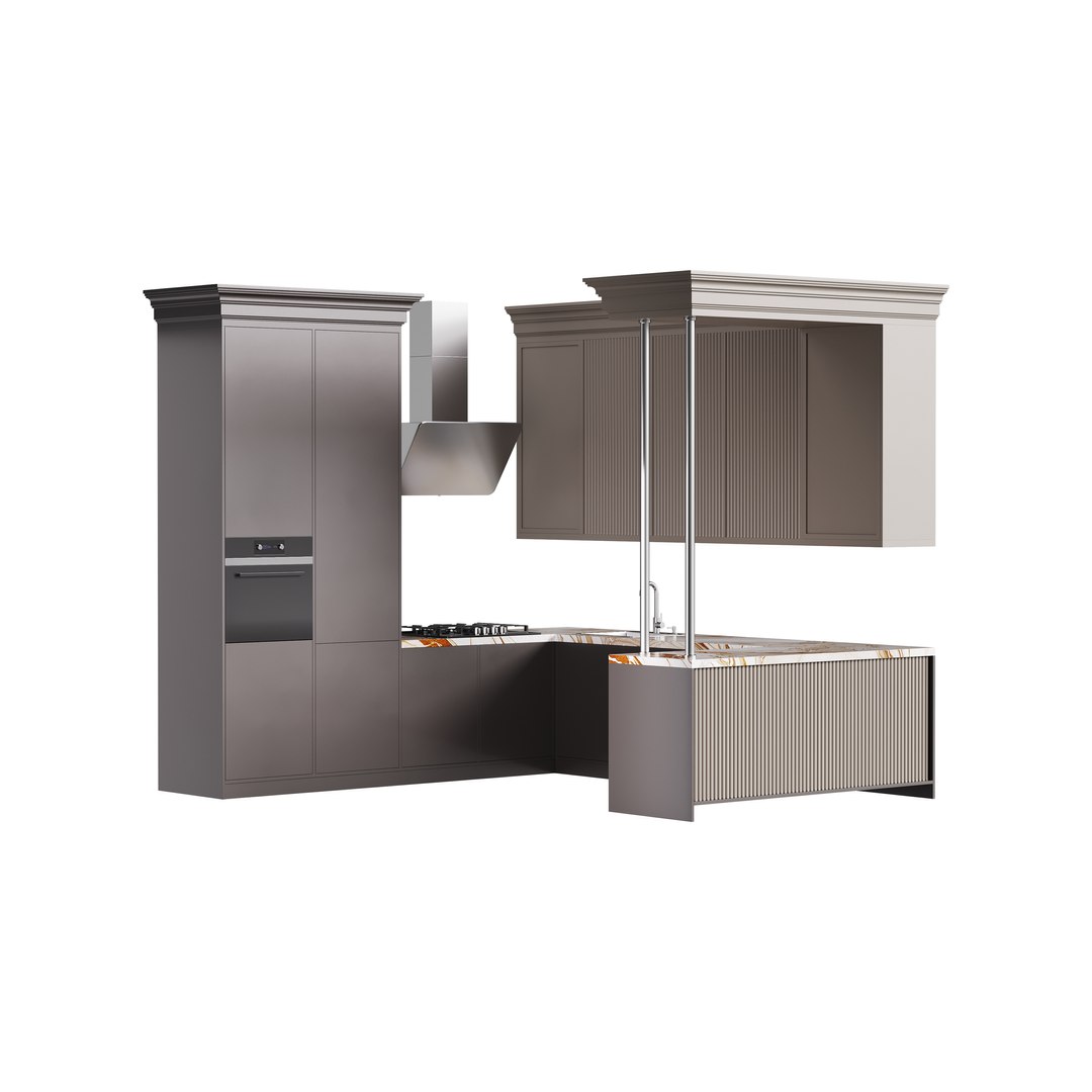 3D Modern Kitchen 35 - TurboSquid 2309400