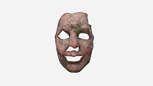 Human Skin Terror Mask A05 Dirt - Character Costume