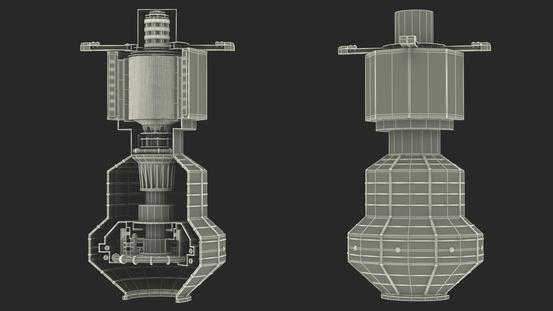 Pump Hydro Turbine 3D Model - TurboSquid 1476149