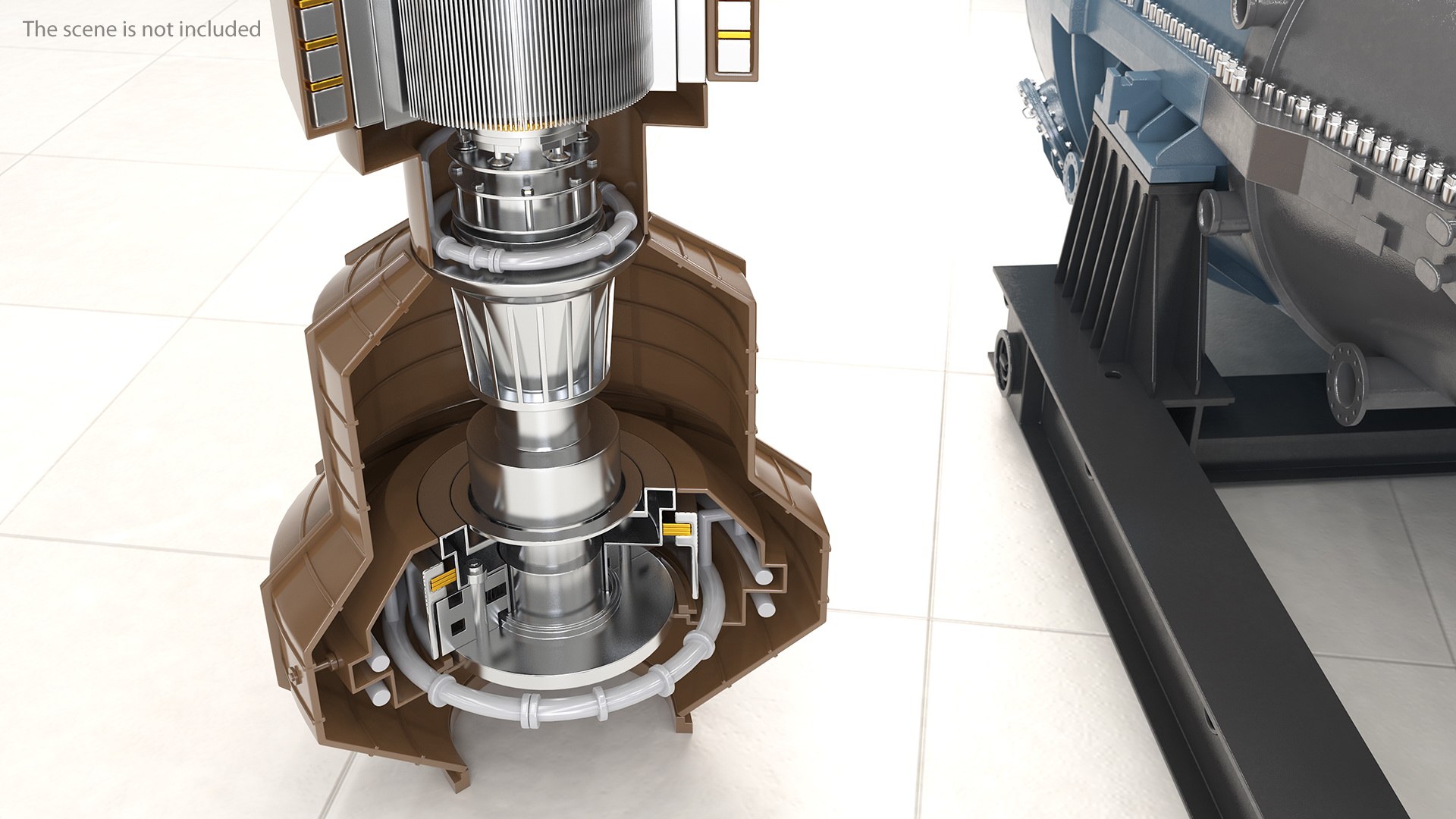 Pump Hydro Turbine 3D Model - TurboSquid 1476149