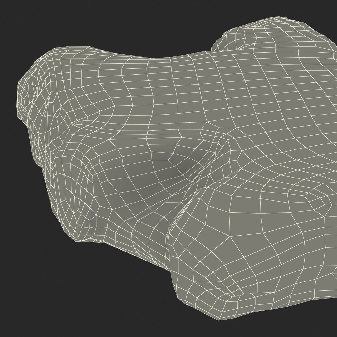 Concrete Chunk 2 3d Max