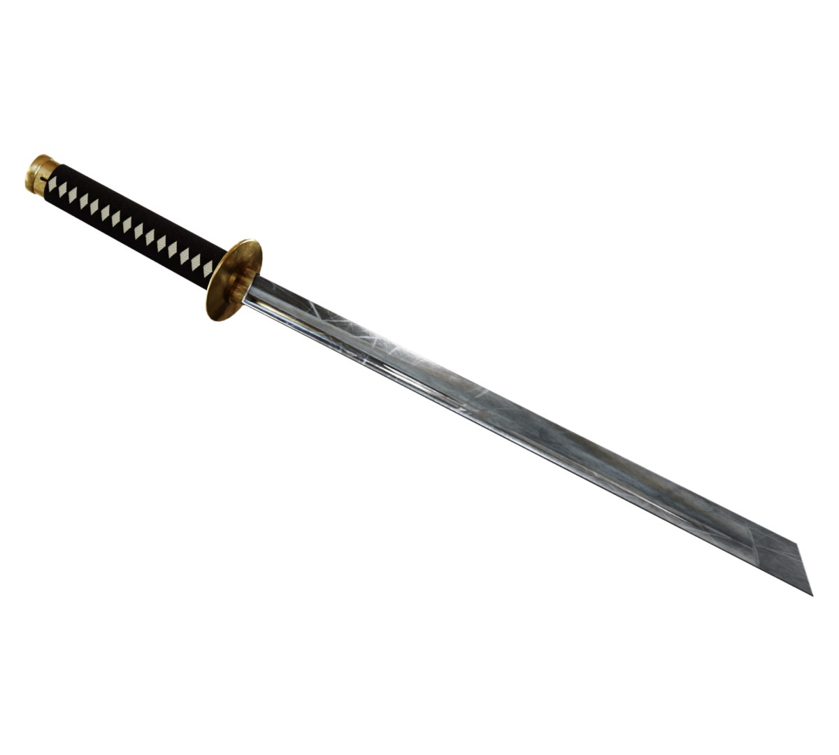 Ninjato Sword 3D Model - TurboSquid 1942086