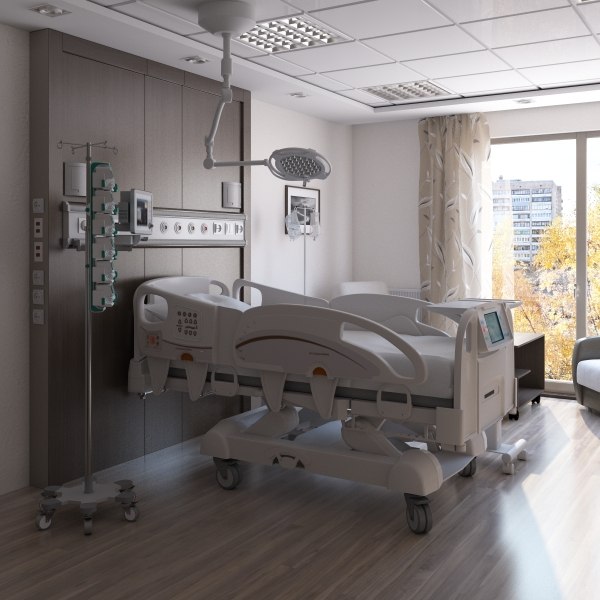 Hospital Room 3D Models for Download | TurboSquid