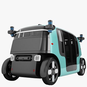 Autonomous Robotaxi 01 3D model