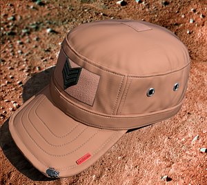 military cap militarycap 3D model