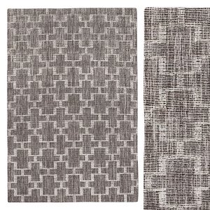 DAMINI PERFORMANCE RUG Brown 3D model