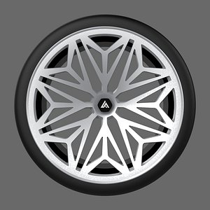 snowflake unique wheel