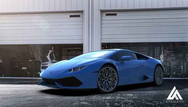 3D snowflake unique wheel cars - TurboSquid 1335556