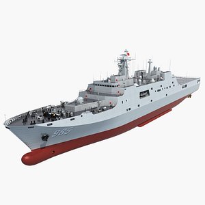 Chinese Navy Type 071 LPD 985 model