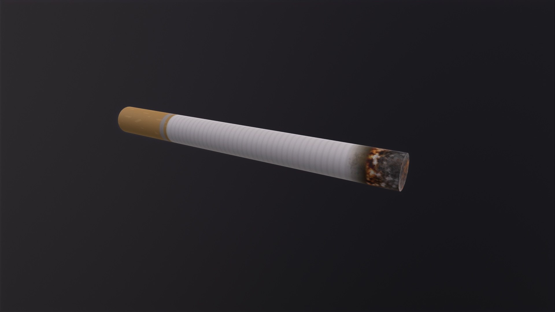 Cigarette Butt Model - TurboSquid 2108307