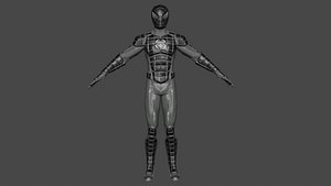 Spider Armor Mk I Suit model