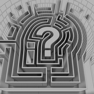 3d maze question model